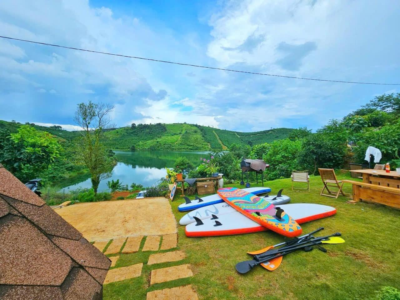 Nha Bao La - Ho Dak Long Thuong Hotel เบ๋าลอก ภายนอก รูปภาพ
